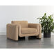 Romer Distressed Brown / Nubuck Tan Leather Armchair